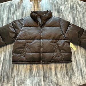 No Boundaries Black Puffer Jacket